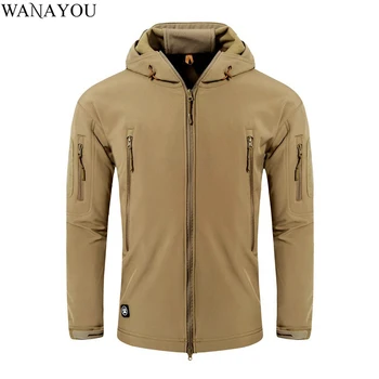 Winter Windproof Tactical Hiking Jacket,Men Camping Military Sports Hooded Coat,Outdoor Army Softshell Thermal Fleece Jacket
Winter Windproof Tactical Hiking Jacket,Men Camping Military Sports Hooded Coat,Outdoor Army Softshell Thermal Fleece Jacket