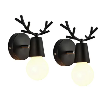 le Wall lamp indoor creative personality elk corner living room wall lamp bedside children's hotel balcony corridor staircase
le Wall lamp indoor creative personality elk corner living room wall lamp bedside children's hotel balcony corridor staircase