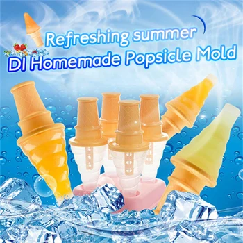 4PCS/Box Food Safe Ice Cream Molds 4 Cell Frozen Ice Cube Molds Popsicle Maker DIY Homemade Freezer Ice Lolly Mould DIY
4PCS/Box Food Safe Ice Cream Molds 4 Cell Frozen Ice Cube Molds Popsicle Maker DIY Homemade Freezer Ice Lolly Mould DIY