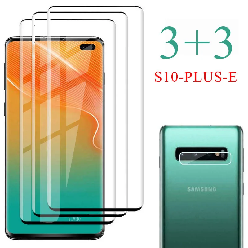 Защитное стекло для экрана Samsung Galaxy S10 E LITE S10Plus S10E закаленное 3 шт. | Мобильные