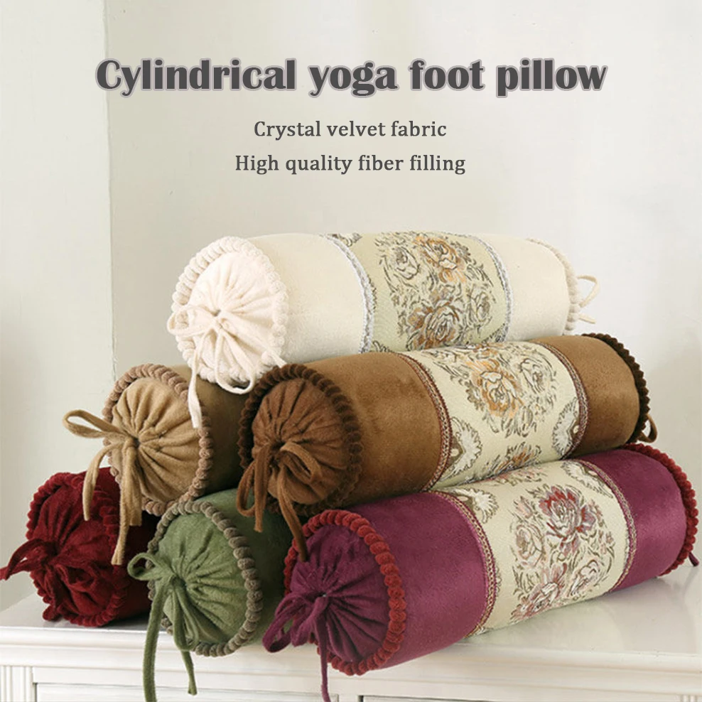 European-Style Column Footrest Crystal Velvet Fabric Massage Foot Pillow Washable Waist Pillow High Elastic Yoga Pillow
European-Style Column Footrest Crystal Velvet Fabric Massage Foot Pillow Washable Waist Pillow High Elastic Yoga Pillow