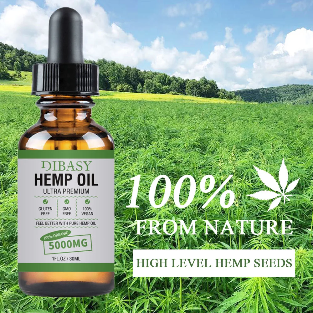 5000mg 100% Natural Hemp Oil 30ML Organic Massage Essential Oil for Better Healthy anti-anxiety and improving sleep (1Pc)
5000mg 100% Natural Hemp Oil 30ML Organic Massage Essential Oil for Better Healthy anti-anxiety and improving sleep (1Pc)