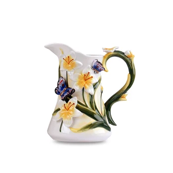 CHINESE STYLE ORCHID FLOWERS VASES AND MUG CERAMIC VASE ORNAMENTS HYDROPONIC VASE HOME DECORATION ACCESSORIES R1906
CHINESE STYLE ORCHID FLOWERS VASES AND MUG CERAMIC VASE ORNAMENTS HYDROPONIC VASE HOME DECORATION ACCESSORIES R1906