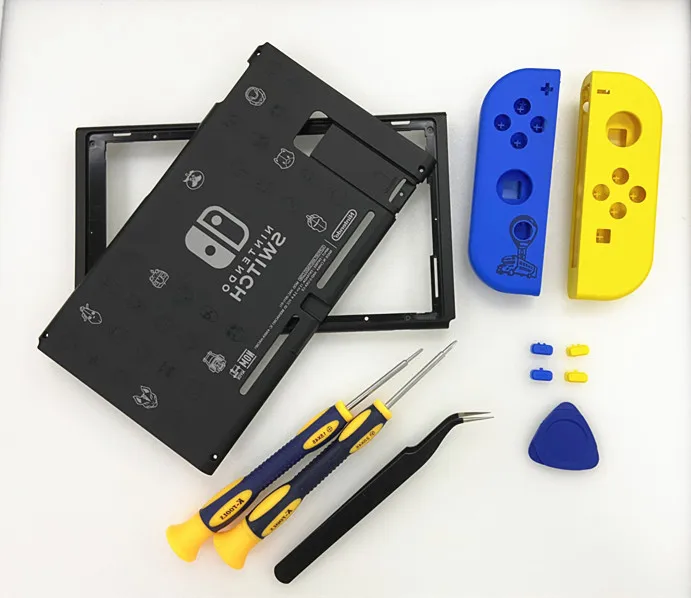 10Set New Housing Protector Case Shell and Left Right Joycon Case For Nintend Switch NS Console One Set With Tool
10Set New Housing Protector Case Shell and Left Right Joycon Case For Nintend Switch NS Console One Set With Tool