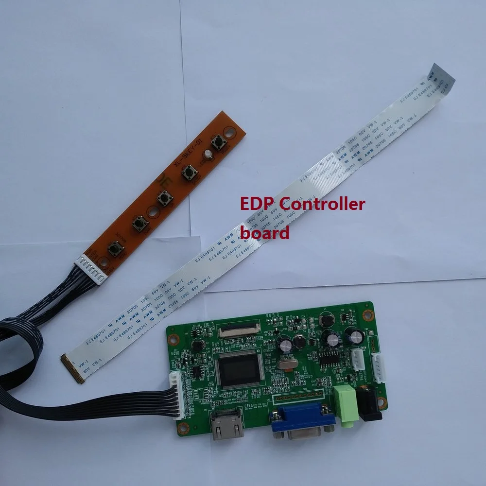 Комплект драйвера для B156HAN02 1920X1080 DIY LCD EDP VGA HDMI-совместимая плата контроллера монитор экран дисплей 15,6"
Комплект драйвера для B156HAN02 1920X1080 DIY LCD EDP VGA HDMI-совместимая плата контроллера монитор экран дисплей 15,6"