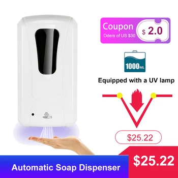 Touchless Hand Disinfection Machine Automatic Soap Dispenser Wall-mounted Sensor Mist Spray Hand Sanitizer Disinfection 1000ML
Touchless Hand Disinfection Machine Automatic Soap Dispenser Wall-mounted Sensor Mist Spray Hand Sanitizer Disinfection 1000ML