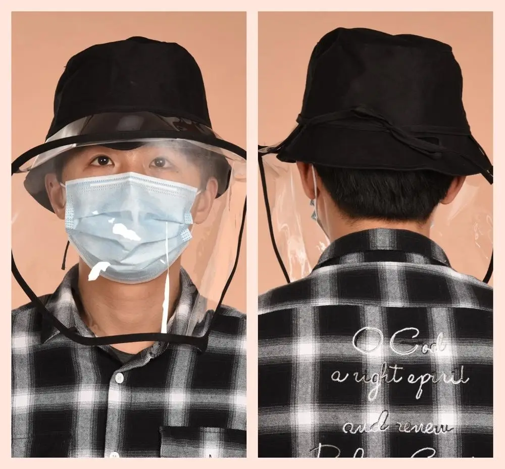 New Upgrade Pollution Protective Cap Anti Dust Cappello Cap With Transparent Mask Black Detachable Sun Reusable Anti Fog UV Cap
New Upgrade Pollution Protective Cap Anti Dust Cappello Cap With Transparent Mask Black Detachable Sun Reusable Anti Fog UV Cap
