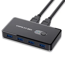 USB3.0 printer sharer computer converter 2 in 4 out computer shared keyboard mouse USB stick printer USB switcher
USB3.0 printer sharer computer converter 2 in 4 out computer shared keyboard mouse USB stick printer USB switcher