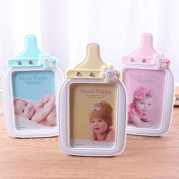 Creative Baby Cartoon Bottle Shape Photo Frame Kids Birthday Gift Picture Holder Desktop Ornaments Home Decoration
Creative Baby Cartoon Bottle Shape Photo Frame Kids Birthday Gift Picture Holder Desktop Ornaments Home Decoration