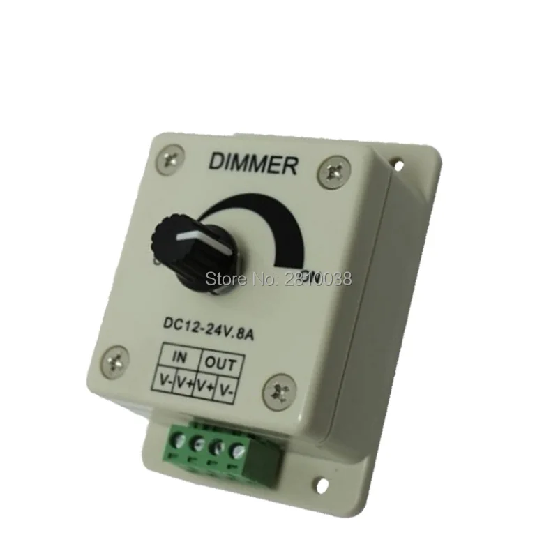 3 pcs/lot Rotary 1CH led dimmer DC12-24V led dimming controller low power consumption led dimmer switch
3 pcs/lot Rotary 1CH led dimmer DC12-24V led dimming controller low power consumption led dimmer switch