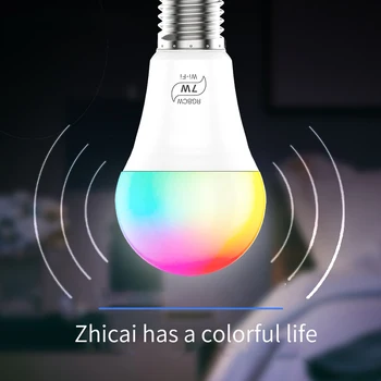 WiFi Bulbs E27 LED Smart Light Bulb Neon Changing Lamp Siri Voice Control Alexa Google Assistant 80W equivalent Indoor Lighting
WiFi Bulbs E27 LED Smart Light Bulb Neon Changing Lamp Siri Voice Control Alexa Google Assistant 80W equivalent Indoor Lighting