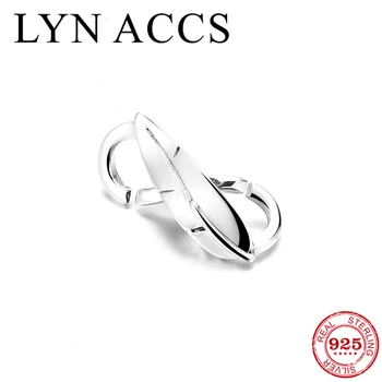 Hot 925 Sterling Silver Infinite charm Leaf elegant Bracelet making connection buckle Handmade X style bracelet DIY Jewelry
Hot 925 Sterling Silver Infinite charm Leaf elegant Bracelet making connection buckle Handmade X style bracelet DIY Jewelry