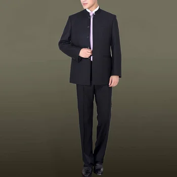Brand Men Suits Big size Chinese Mandarin Collar Male Suit Slim Fit Blazer Wedding Terno Tuxedo 2 Pieces Jacket & Pant
Brand Men Suits Big size Chinese Mandarin Collar Male Suit Slim Fit Blazer Wedding Terno Tuxedo 2 Pieces Jacket & Pant