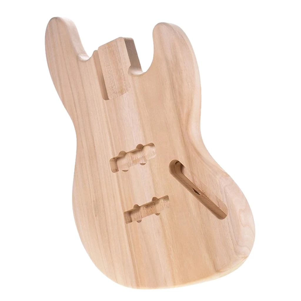 Electric Bass Guitar Unfinished Body for JB, Bass Sycamore Wood Body Electric Bass Guitar Unfinished Body for JB, Bass Sycamore Wood Body