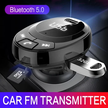 JINSERTA FM Transmitter Modulator Bluetooth 5.0 Handsfree Car Kit Audio MP3 Player With PD 18W Car Charger TF USB Music Player
JINSERTA FM Transmitter Modulator Bluetooth 5.0 Handsfree Car Kit Audio MP3 Player With PD 18W Car Charger TF USB Music Player