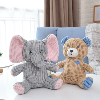 Nordic Style High Quality Knit Fabric Unicorn Toy Rabbit Stuffed Toys Elephant Bear Dinosaur Cotton Rope Plush Toy Birthday Gift
Nordic Style High Quality Knit Fabric Unicorn Toy Rabbit Stuffed Toys Elephant Bear Dinosaur Cotton Rope Plush Toy Birthday Gift