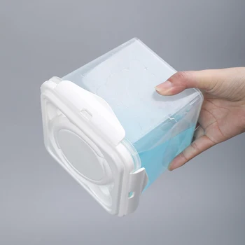 High Quality 1000ml Empty Plastic Box with lid for Oatmeal grain flour Good Sealing container 10PCS/lot
High Quality 1000ml Empty Plastic Box with lid for Oatmeal grain flour Good Sealing container 10PCS/lot