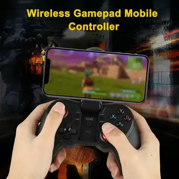 T12 Wireless Bluetooth Gamepad Game Controller Joystick For Android IOS Phone Tablet PC Games Accessories
T12 Wireless Bluetooth Gamepad Game Controller Joystick For Android IOS Phone Tablet PC Games Accessories