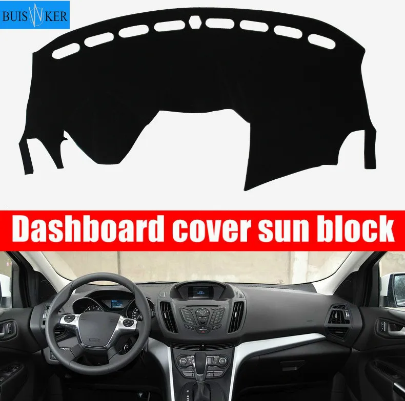 Car Dashboard Cover Mat Pad Dash Sun Shade Instrument Carpet Car Accessories For Ford Kuga Escape 2013 2014 2015 2016 2017 2018
Car Dashboard Cover Mat Pad Dash Sun Shade Instrument Carpet Car Accessories For Ford Kuga Escape 2013 2014 2015 2016 2017 2018