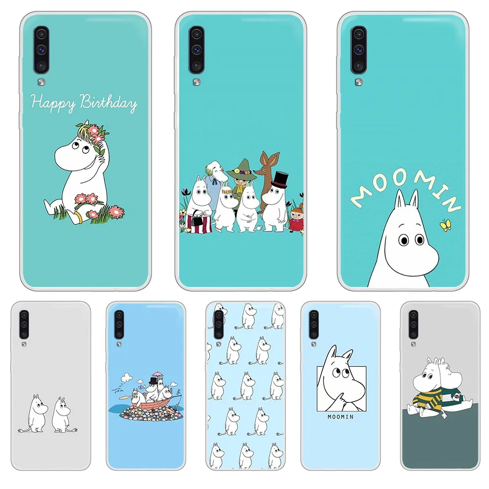 Милый 3D чехол moomin из ТПУ прозрачный для телефона XIAOMI Redmi Note 3 4 5 6 7 8 9 9s Pro max 8T 4X |