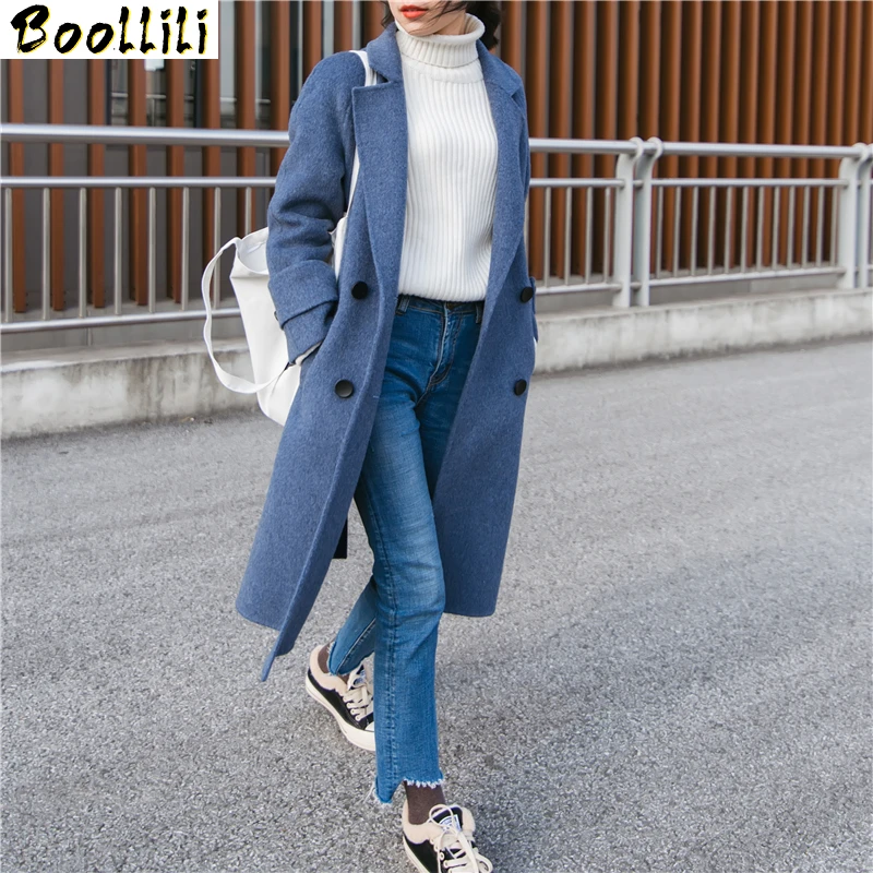 Boollili Autumn Winter Jacket Women Real Wool Coat Female Jacket Double Side Woolen Coats Korean Outwear Manteau Femme
Boollili Autumn Winter Jacket Women Real Wool Coat Female Jacket Double Side Woolen Coats Korean Outwear Manteau Femme