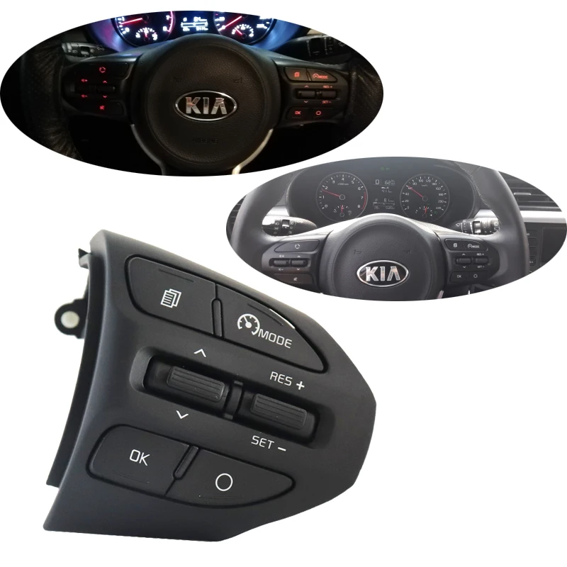 Steering Wheel Button For KIA K2 ikslain august luxe red line x-line Right Side Buttons Bluetooth Phone Cruise Control Volume
Steering Wheel Button For KIA K2 ikslain august luxe red line x-line Right Side Buttons Bluetooth Phone Cruise Control Volume