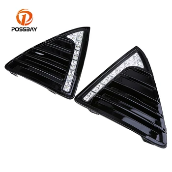 POSSBAY 1 Pair Front Bumper Grille with LED DRL Fit for Ford Focus Sedan/Hatchback/Turnier(DYB) 2011-2014 Pre-facelift
POSSBAY 1 Pair Front Bumper Grille with LED DRL Fit for Ford Focus Sedan/Hatchback/Turnier(DYB) 2011-2014 Pre-facelift
