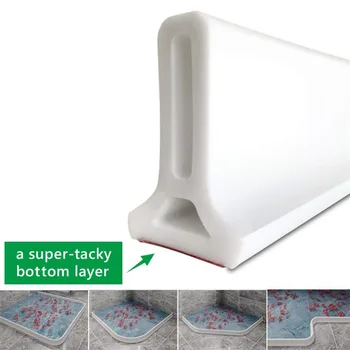 Silicon Water Blocker Dry Wet Separation Home Improve Bathroom Water Stopper Flood Barrier Rubber Dam
Silicon Water Blocker Dry Wet Separation Home Improve Bathroom Water Stopper Flood Barrier Rubber Dam