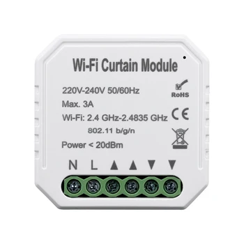 Tuya Professional Intelligent WiFi Curtain Switch Module for Roller Shutter Electric Motor Compatible with Alexa Google Home
Tuya Professional Intelligent WiFi Curtain Switch Module for Roller Shutter Electric Motor Compatible with Alexa Google Home