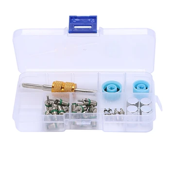 R134A Spool Repair Kit R134A Air Conditioning Spool Freeze Tire Stem Valve Spool Valve With Remover Tool
R134A Spool Repair Kit R134A Air Conditioning Spool Freeze Tire Stem Valve Spool Valve With Remover Tool