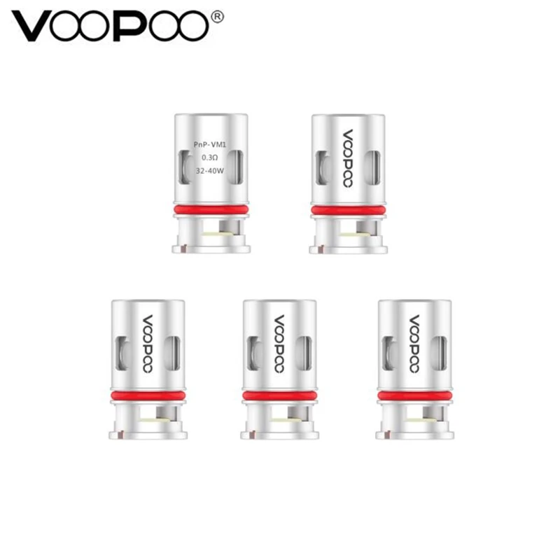 5pcs/lot Original VOOPOO PnP-VM1 Mesh Coil 0.3ohm Fit for VINCI Mod Pod Kit /VINCI R Mod Pod Kit
5pcs/lot Original VOOPOO PnP-VM1 Mesh Coil 0.3ohm Fit for VINCI Mod Pod Kit /VINCI R Mod Pod Kit