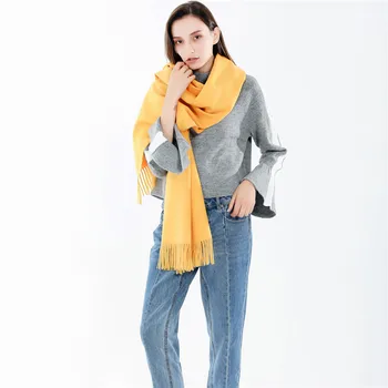 Euro-American fashion is popular in autumn and winter. New pure color long tassel imitation cashmere scarf shawl
Euro-American fashion is popular in autumn and winter. New pure color long tassel imitation cashmere scarf shawl