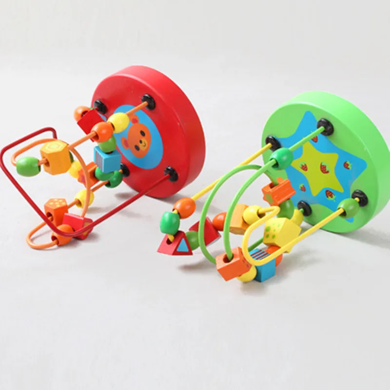 Manufacturers Direct Selling Wooden round Plates Small Bead-stringing Toy Beaded Bracelet Bead-stringing Toy Building Blocks Toy
Manufacturers Direct Selling Wooden round Plates Small Bead-stringing Toy Beaded Bracelet Bead-stringing Toy Building Blocks Toy