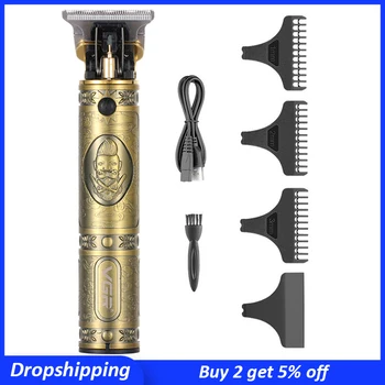Hair Trimmer for Men Electric Grooming Barber USB Rechargeable Cordless Cutting Hair Clippers Zero Gapped Detail Beard Shaver
Hair Trimmer for Men Electric Grooming Barber USB Rechargeable Cordless Cutting Hair Clippers Zero Gapped Detail Beard Shaver