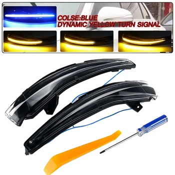 Blue + Amber Led Dynamic Side Rearview Mirror Indicator Blinker Ligh for Mercedes Benz C Class W205 E W213 S W222 Glc
Blue + Amber Led Dynamic Side Rearview Mirror Indicator Blinker Ligh for Mercedes Benz C Class W205 E W213 S W222 Glc