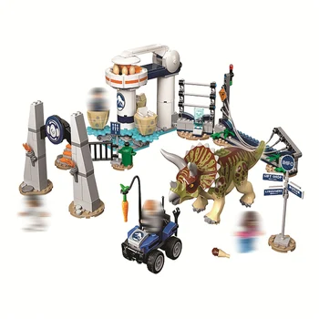 75937 447pcs Jurassic Dinosaur Triceratops Rampage Building Blocks 11336 Bricks Toys for Children Dropshipping DIY Toy Gifts
75937 447pcs Jurassic Dinosaur Triceratops Rampage Building Blocks 11336 Bricks Toys for Children Dropshipping DIY Toy Gifts