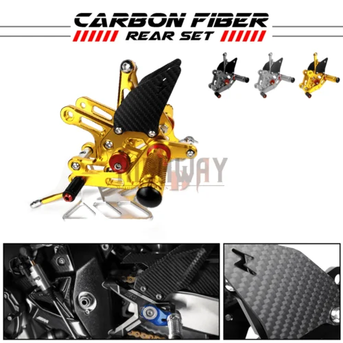 Motorcycle Footrests Aluminum GP Shift Rearset Rear Set Footpeg Foot Rests for KAWASAKI NINJA ZX10R ZX-10R 2011-2014
Motorcycle Footrests Aluminum GP Shift Rearset Rear Set Footpeg Foot Rests for KAWASAKI NINJA ZX10R ZX-10R 2011-2014