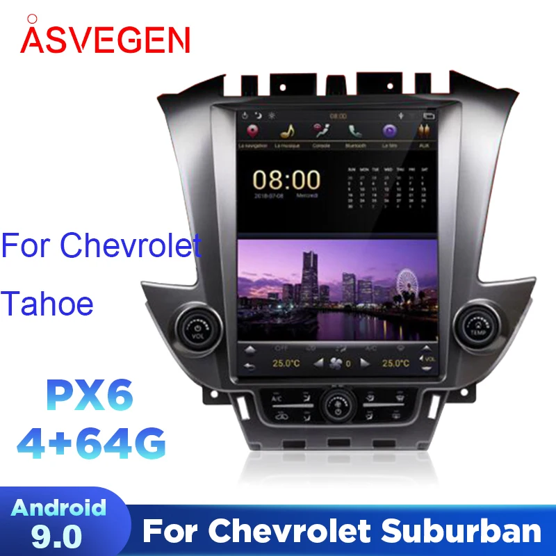 Android 9.0 Car Multimedia Player For GMC Chevrolet Suburban 2015-2019 With Ram 4G 64G Headunit Radio GPS Navigation Stereo
Android 9.0 Car Multimedia Player For GMC Chevrolet Suburban 2015-2019 With Ram 4G 64G Headunit Radio GPS Navigation Stereo