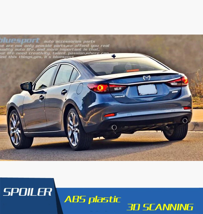 Спойлер заднего крыла для Mazda 6 спойлер из АБС-пластика | Автомобили и мотоциклы
