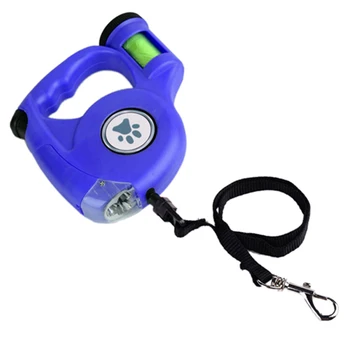 3In1 Pets Supplies Portable Leash With LED Light And Garbage Bag Reflective Dog Automatic Telescopic Traction Ropes
3In1 Pets Supplies Portable Leash With LED Light And Garbage Bag Reflective Dog Automatic Telescopic Traction Ropes