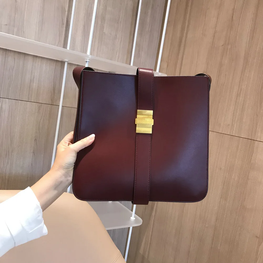 COZMOZ Women Cow Leather Shoulder Bag 2019 New Fashion Autumn Ladies Hand Bucket Bag Cowhide Handbags Women's Bag bolsa feminin
COZMOZ Women Cow Leather Shoulder Bag 2019 New Fashion Autumn Ladies Hand Bucket Bag Cowhide Handbags Women's Bag bolsa feminin