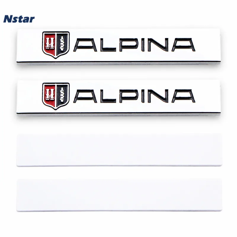 Nstar 2pcs/pair Alpina Metal Car Emblem Auto Part Door Waist Line Trunk Boot Sticker Styling Badge For B4 Biturbo Coupe 177
Nstar 2pcs/pair Alpina Metal Car Emblem Auto Part Door Waist Line Trunk Boot Sticker Styling Badge For B4 Biturbo Coupe 177