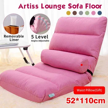 Lazy Sofa Couch Tatami Bean Bag Folding Single Chair Pouf Puff Couch Tatami Floor Chair Sofa Bedroom Balcony With Waist Pillow
Lazy Sofa Couch Tatami Bean Bag Folding Single Chair Pouf Puff Couch Tatami Floor Chair Sofa Bedroom Balcony With Waist Pillow