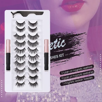 Good Quality Eyelashes Sets 10 Mink Eyelashes 1 Magnetic Eyelashes Tweezers 2 Tuben Of Magnetic Eyeliners Eyelashes Tools
Good Quality Eyelashes Sets 10 Mink Eyelashes 1 Magnetic Eyelashes Tweezers 2 Tuben Of Magnetic Eyeliners Eyelashes Tools