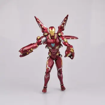 Avengers 4 Iron Man MK50 Nano Suits PVC Action Figure Tony Stark Avengers Endgame Weapon Set Movable Model Toys Ironman Figurine
Avengers 4 Iron Man MK50 Nano Suits PVC Action Figure Tony Stark Avengers Endgame Weapon Set Movable Model Toys Ironman Figurine