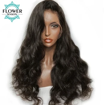 PrePlucked Brazilian Full Lace Human Hair Wigs With Baby Hair Remy Glueless Lace Wig Bleached Knots 130% Wavy FlowerSeason
PrePlucked Brazilian Full Lace Human Hair Wigs With Baby Hair Remy Glueless Lace Wig Bleached Knots 130% Wavy FlowerSeason