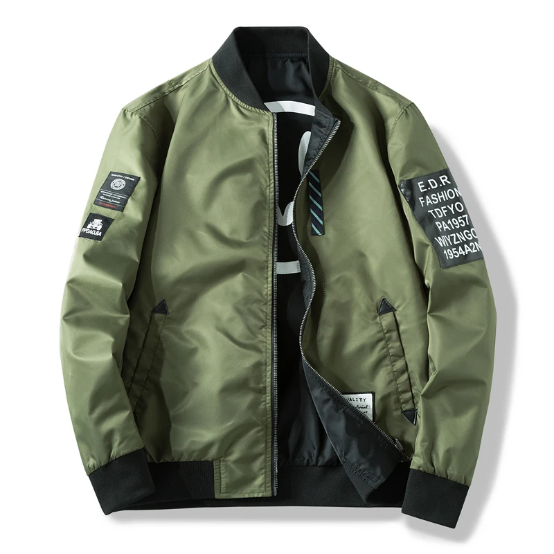 Men Reversible Jacket Spring Autumn New Casual Double-faced Baseball Jacket Men High Quality Bomber Jacket Coat Streetwear;YA087
Men Reversible Jacket Spring Autumn New Casual Double-faced Baseball Jacket Men High Quality Bomber Jacket Coat Streetwear;YA087