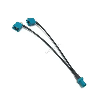 5 pcs RF Coaxial Fakra Z/Fakra C Male to Dual Female RG174 for Car GPS Connector Adapter (15cm)
5 pcs RF Coaxial Fakra Z/Fakra C Male to Dual Female RG174 for Car GPS Connector Adapter (15cm)