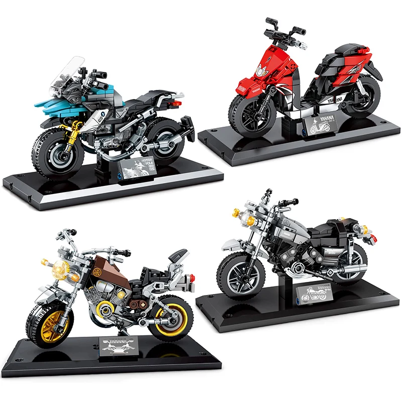 250pcs+ Classic Bricks Car Motorcycle Compatible MOTO Car Expert Building Blocks City Toys For Boys
250pcs+ Classic Bricks Car Motorcycle Compatible MOTO Car Expert Building Blocks City Toys For Boys
