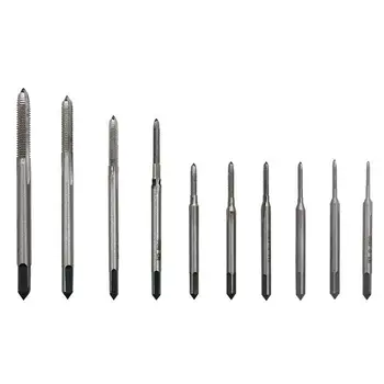 10pcs Micro Machine Screw Taps M1-M3.5 Mini Clocks and Watches Tapping Combination Equipment Tool Set
10pcs Micro Machine Screw Taps M1-M3.5 Mini Clocks and Watches Tapping Combination Equipment Tool Set